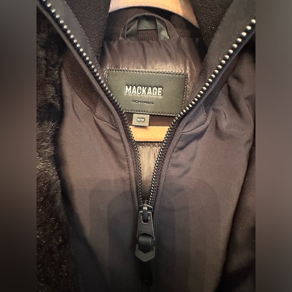 MACKAGE Trish Powder Touch Down & Fur Jacket - Picture 5 of 13